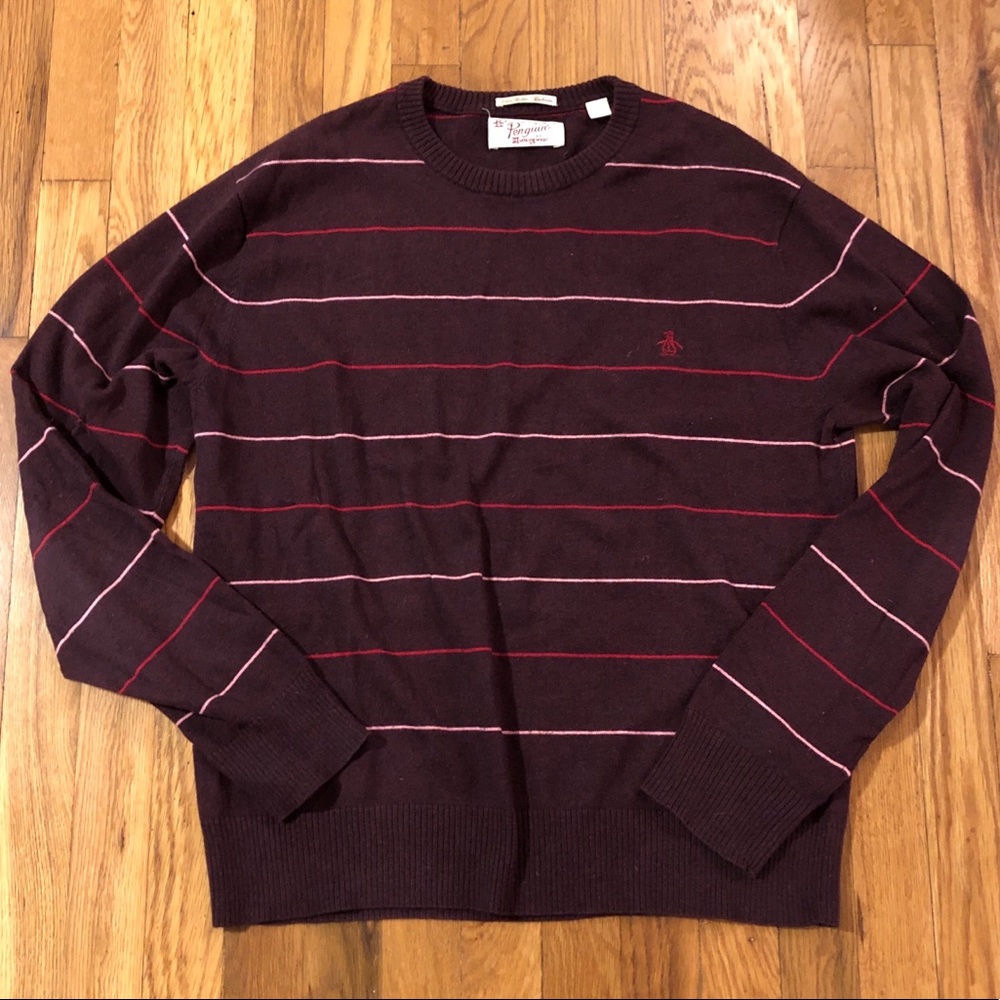 Men’s Penguin Maroon Sweater